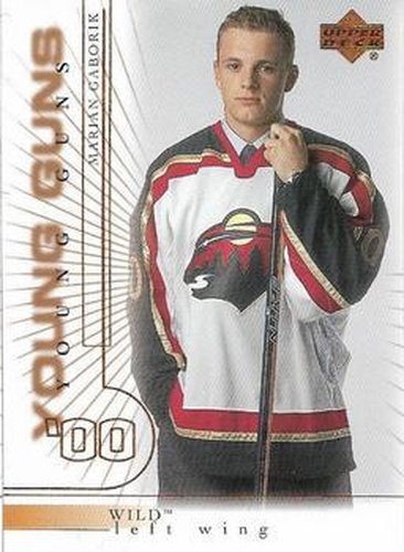 #229 Marian Gaborik - Minnesota Wild - 2000-01 Upper Deck Hockey