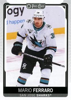#229 Mario Ferraro - San Jose Sharks - 2021-22 O-Pee-Chee Hockey