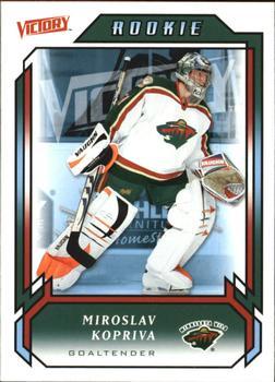 #229 Miroslav Kopriva - Minnesota Wild - 2006-07 Upper Deck Victory Hockey