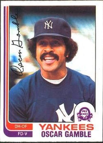 #229 Oscar Gamble - New York Yankees - 1982 O-Pee-Chee Baseball