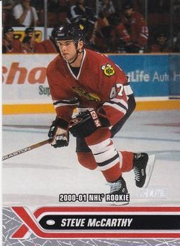 #229 Steve McCarthy - Chicago Blackhawks - 2000-01 Stadium Club Hockey