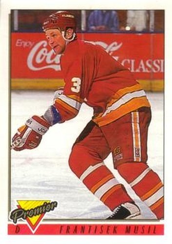 #229 Frank Musil - Calgary Flames - 1993-94 O-Pee-Chee Premier Hockey