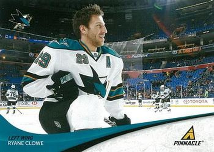 #229 Ryane Clowe - San Jose Sharks - 2011-12 Panini Pinnacle Hockey
