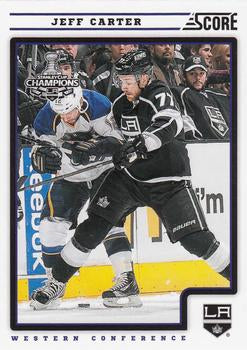 #229 Jeff Carter - Los Angeles Kings - 2012-13 Score Hockey