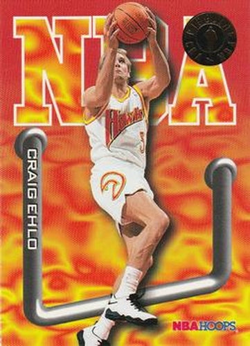 #229 Craig Ehlo / Jerome Harmon - Atlanta Hawks / Rochester Renegade - 1995-96 Hoops Basketball
