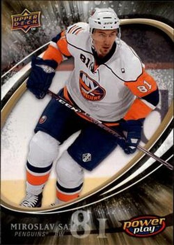 #229 Miroslav Satan - Pittsburgh Penguins - 2008-09 Upper Deck Power Play Box Set Hockey