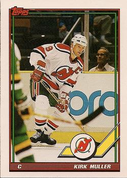 #22 Kirk Muller - New Jersey Devils - 1991-92 Topps Hockey
