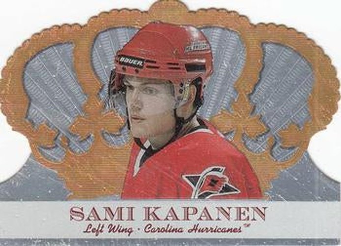 #22 Sami Kapanen - Carolina Hurricanes - 2000-01 Pacific Crown Royale Hockey