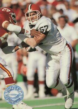 #22 Clay Matthews - Cleveland Browns - 1991 Pro Set Platinum Football