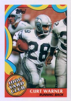#22 Curt Warner - Seattle Seahawks - 1989 Topps Football - 1000 Yard Club