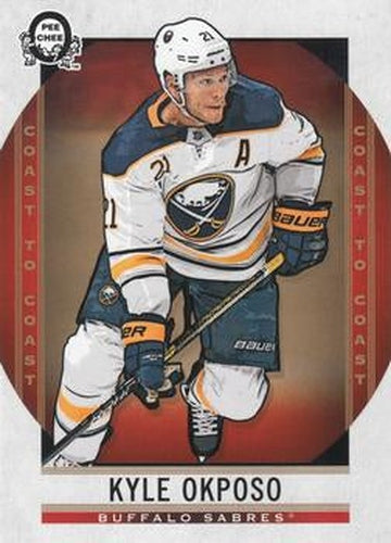#22 Kyle Okposo - Buffalo Sabres - 2018-19 O-Pee-Chee Coast to Coast Hockey