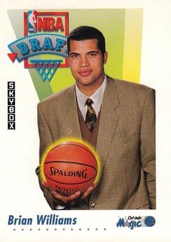 #522 Brian Williams - Orlando Magic - 1991-92 SkyBox Basketball