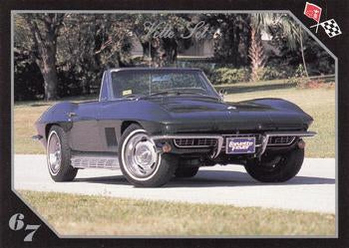#22 1967 Corvette Convertible - 1991 Collect-A-Card Vette Set