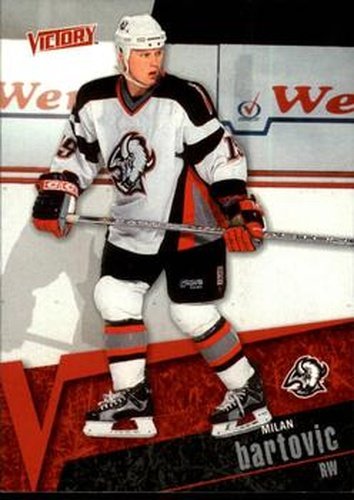 #22 Milan Bartovic - Buffalo Sabres - 2003-04 Upper Deck Victory Hockey