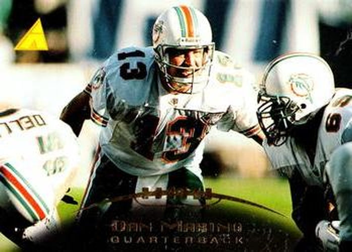 #22 Dan Marino - Miami Dolphins - 1995 Pinnacle Football