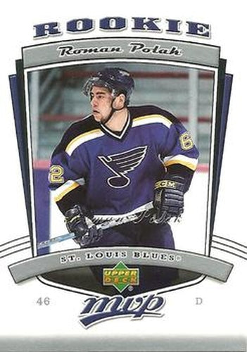 #322 Roman Polak - St. Louis Blues - 2006-07 Upper Deck MVP Hockey