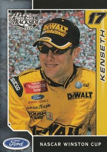 #22 Matt Kenseth - Roush Racing - 2002 Press Pass Trackside Racing