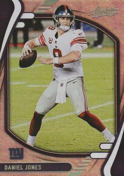 #22 Daniel Jones - New York Giants - 2021 Panini Absolute Football