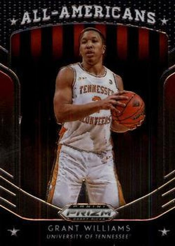 #22 Grant Williams - Tennessee Volunteers - 2019 Panini Prizm Draft Picks Basketball