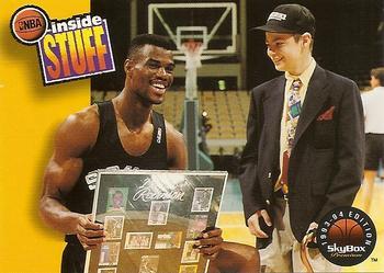 #22 Inside Stuff / David Robinson - San Antonio Spurs - 1993-94 SkyBox Premium Basketball