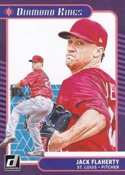 #22 Jack Flaherty - St. Louis Cardinals - 2021 Donruss Baseball