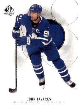 #22 John Tavares - Toronto Maple Leafs - 2020-21 SP Authentic Hockey