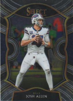 #22 Josh Allen - Buffalo Bills - 2020 Panini Select Football