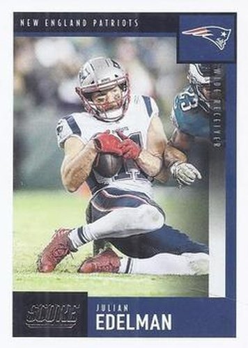#22 Julian Edelman - New England Patriots - 2020 Score Football