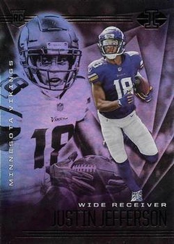 #22 Justin Jefferson - Minnesota Vikings - 2020 Panini Illusions Football