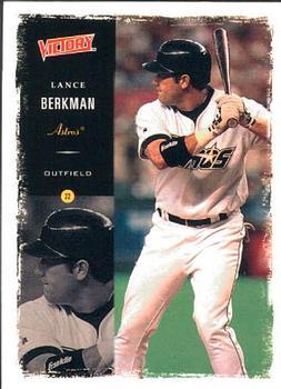 #22 Lance Berkman - Houston Astros - 2000 Upper Deck Victory Baseball