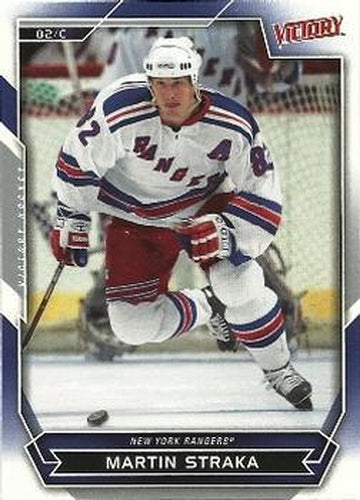 #22 Martin Straka - New York Rangers - 2007-08 Upper Deck Victory Hockey