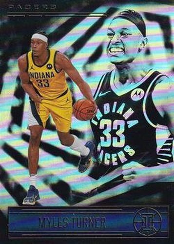 #22 Myles Turner - Indiana Pacers - 2020-21 Panini Illusions Basketball