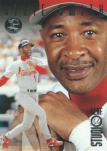 #22 Ozzie Smith - St. Louis Cardinals - 1996 Studio Baseball