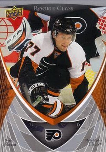 #22 Ryan Parent - Philadelphia Flyers - 2007-08 Upper Deck Rookie Class Box Set Hockey