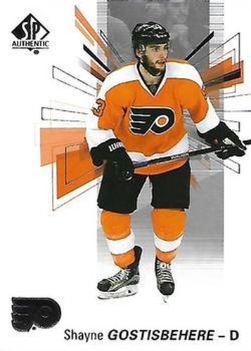 #22 Shayne Gostisbehere - Philadelphia Flyers - 2016-17 SP Authentic Hockey