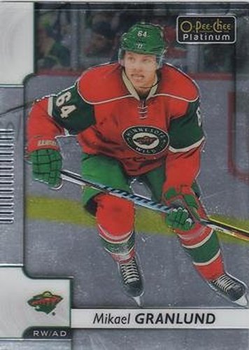 #22 Mikael Granlund - Minnesota Wild - 2017-18 O-Pee-Chee Platinum Hockey