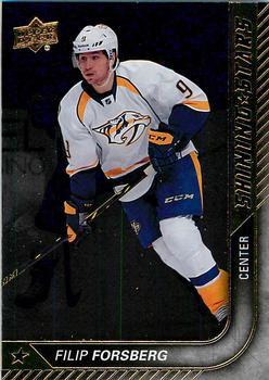 #SS-22 Filip Forsberg - Nashville Predators - 2015-16 Upper Deck Hockey - Shining Stars