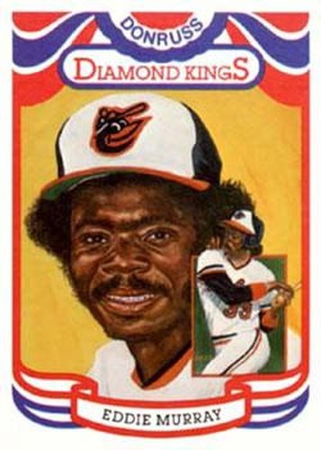 #22b Eddie Murray - Baltimore Orioles - 1984 Donruss Baseball