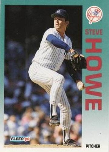 #230 Steve Howe - New York Yankees - 1992 Fleer Baseball