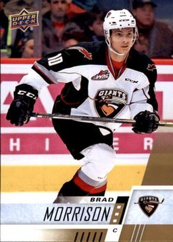 #230 Brad Morrison - Vancouver Giants - 2017-18 Upper Deck CHL Hockey