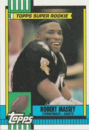 #230 Robert Massey - New Orleans Saints - 1990 Topps Football
