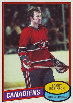 #230 Larry Robinson - Montreal Canadiens - 1980-81 O-Pee-Chee Hockey