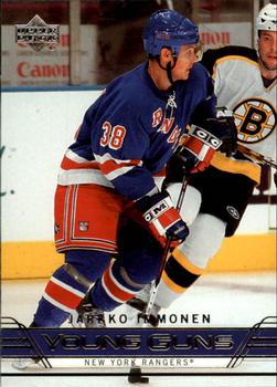 #230 Jarkko Immonen - New York Rangers - 2006-07 Upper Deck Hockey