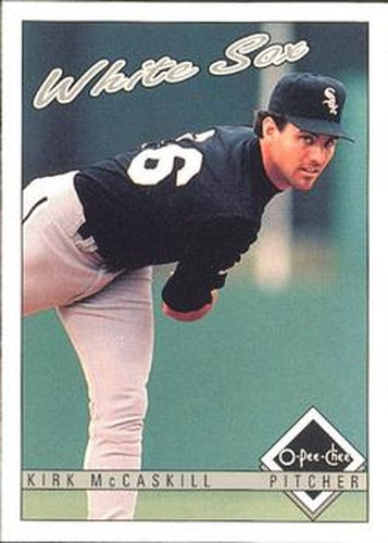 #230 Kirk McCaskill - Chicago White Sox - 1993 O-Pee-Chee Baseball