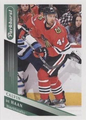 #230 Calvin de Haan - Chicago Blackhawks - 2019-20 Parkhurst Hockey