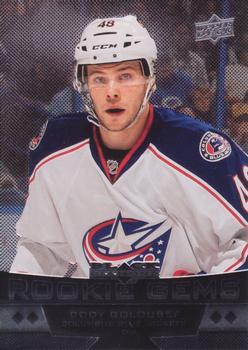 #230 Cody Goloubef - Columbus Blue Jackets - 2012-13 Upper Deck Black Diamond Hockey