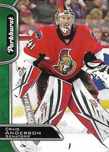 #230 Craig Anderson - Ottawa Senators - 2016-17 Parkhurst Hockey