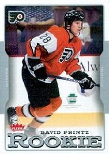 #230 David Printz - Philadelphia Flyers - 2006-07 Fleer Hockey