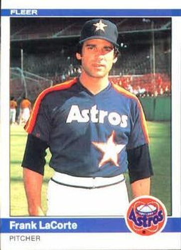 #230 Frank LaCorte - Houston Astros - 1984 Fleer Baseball