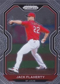 #230 Jack Flaherty - St. Louis Cardinals - 2021 Panini Prizm Baseball